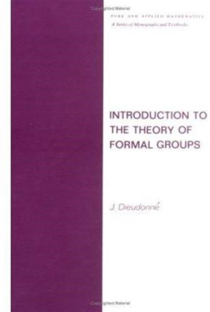 Introduction to the Theory of Formal Groups