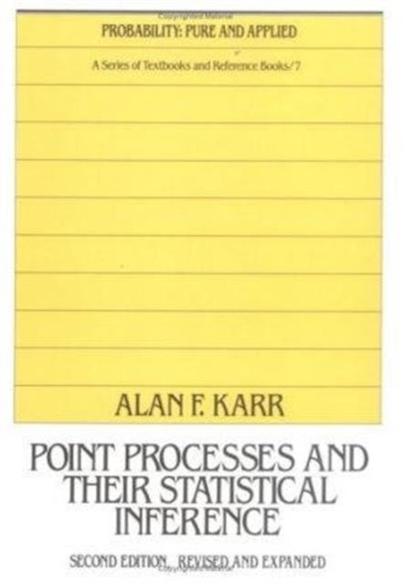 Book cover of: Point Processes and Their Statistical Inference
