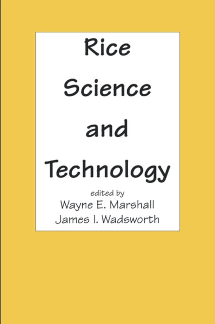 Rice Science and Technology