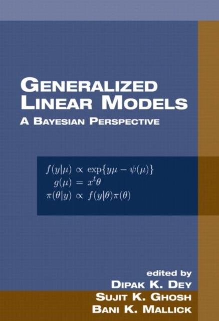 Book cover of: Generalized Linear Models