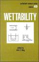 Book cover of: Wettability