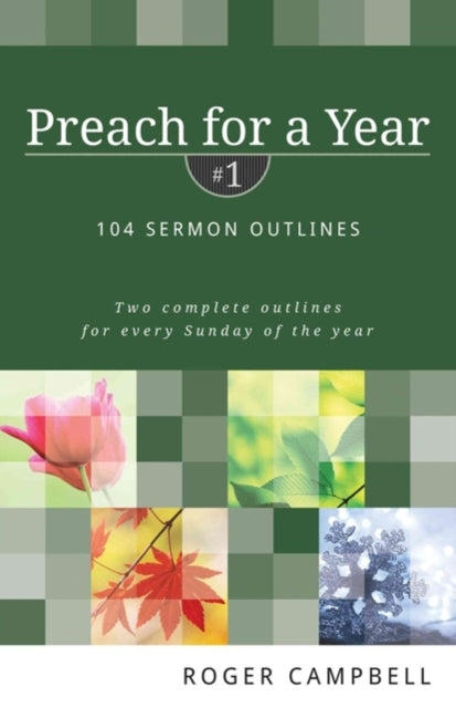 Book cover of: Preach for a Year – 104 Sermon Outlines