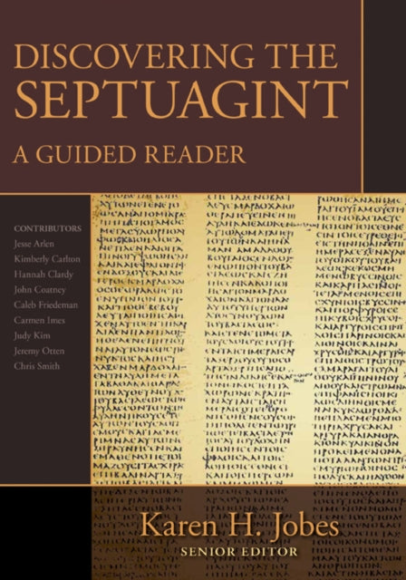Book cover of: Discovering the Septuagint – A Guided Reader. By: Carmen Imes