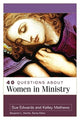 Book cover of: 40 Questions about Women in Ministry. By: Kelley Mathews