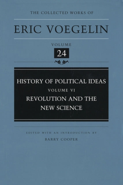 Book cover of: History of Political Ideas (CW24). By: Eric Voegelin