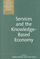 Book cover of: Services and the Knowledge-Based Economy. By: M. Boden