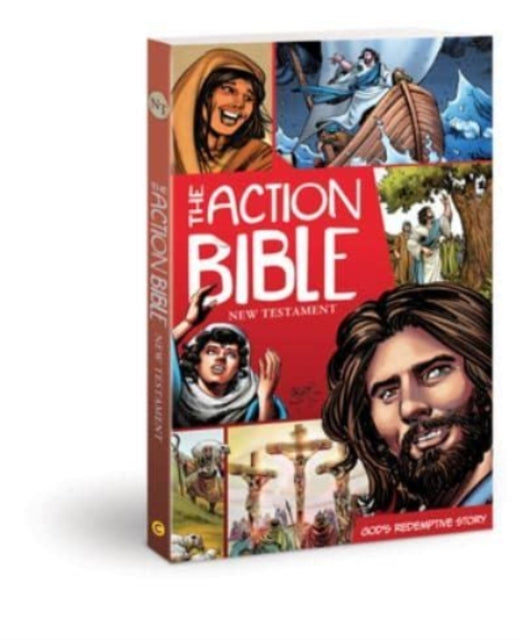 Book cover of: Action Bible New Testament. By: Sergio Cariello