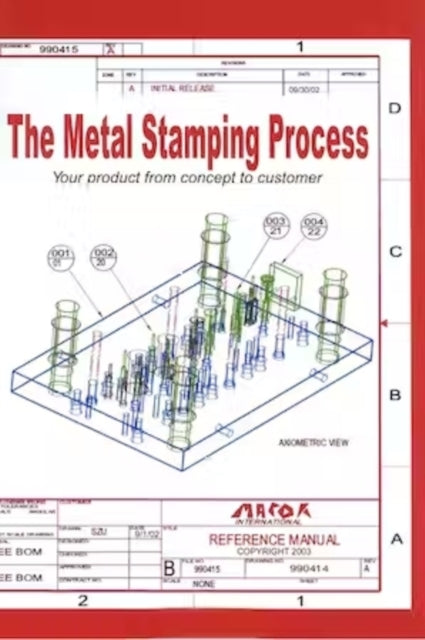 Book cover of: Metal Stamping Process. By: Jim Szumera