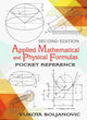 Book cover of: Applied Mathematical and Physical Formulas. By: Vukota Boljanovic