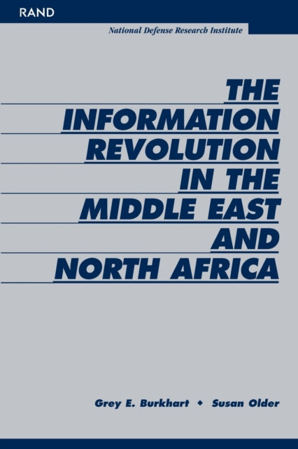 Book cover of: Information Revolution in the Middle East and North Africa. By: Grey Burkhart