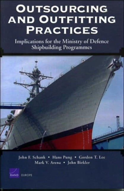 Book cover of: Outsourcing and Outfitting Practices. By: John F. Schank