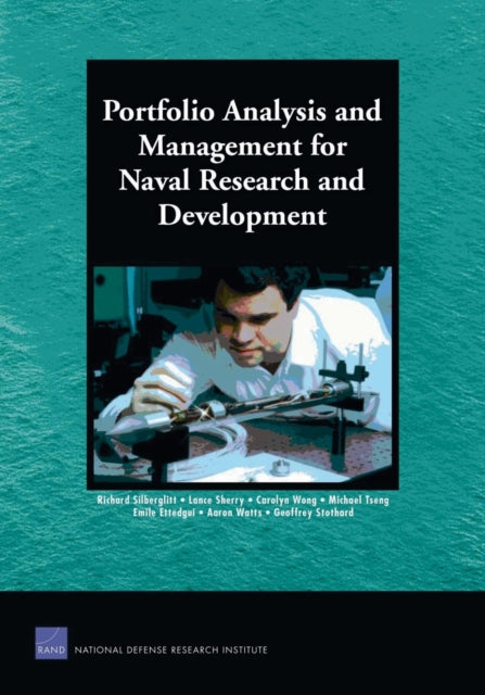 Book cover of: Portfolio Analysis and Management for Naval Research and Development. By: Richard Silberglitt