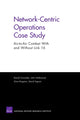 Book cover of: Network-centric Operations Case Study. By: Dan Gonzales