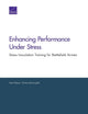 Book cover of: Enhancing Performance Under Stress. By: Sean Robson