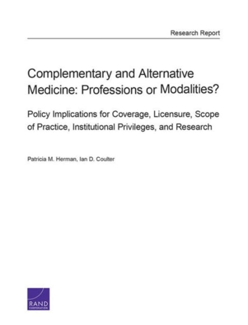 Book cover of: Complementary and Alternative Medicine. By: Herman