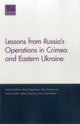 Book cover of: Lessons from Russia's Operations in Crimea and Eastern Ukraine. By: Michael Kofman