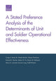 Book cover of: Stated Preference Analysis of the Determinants of Unit and Soldier Operational Effectiveness. By: Craig A. Bond
