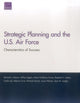 Book cover of: Strategic Planning and the U.S. Air Force. By: Michael J. Mazarr