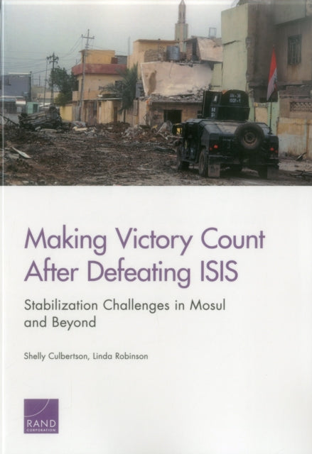 Book cover of: Making Victory Count After Defeating Isis. By: Shelly Culbertson
