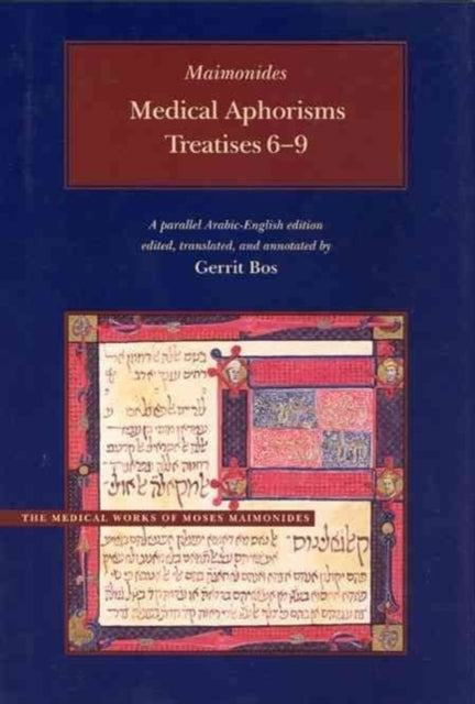 Book cover of: Medical Aphorisms. By: Moses Maimonides