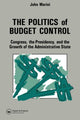 Book cover of: Politics Of Budget Control