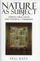 Book cover of: Nature as Subject