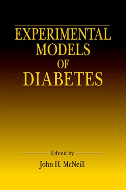 Book cover of: Experimental Models of Diabetes