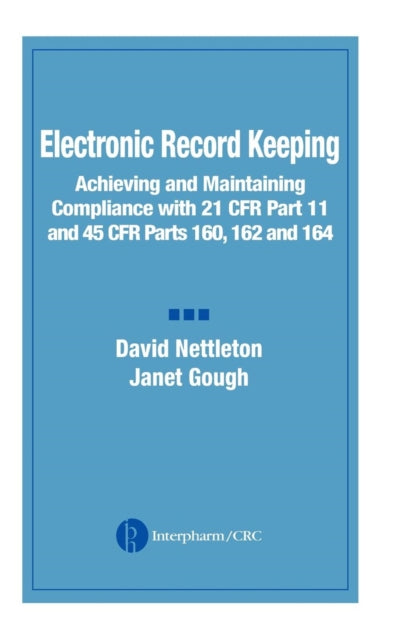 Book cover of: Electronic Record Keeping. By: David Nettleton