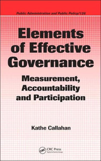 Elements of Effective Governance