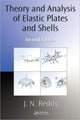 Book cover of: Theory and Analysis of Elastic Plates and Shells. By: J. N. Reddy, J.N. Reddy