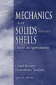 Book cover of: Mechanics of Solids and Shells. By: Gerald Wempner