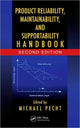 Book cover of: Product Reliability, Maintainability, and Supportability Handbook. By: Michael Pecht