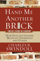 Book cover of: Hand Me Another Brick. By: Charles R. Swindoll