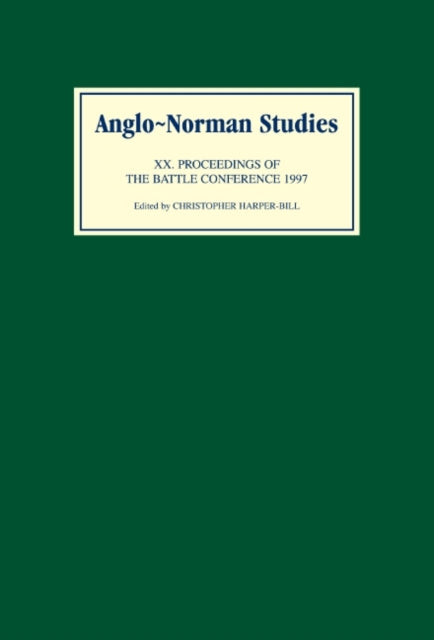Book cover of: Anglo-Norman Studies XX. By: Christopher Harper-Bill