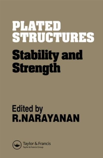 Book cover of: Plated Structures. By: R. Narayanan