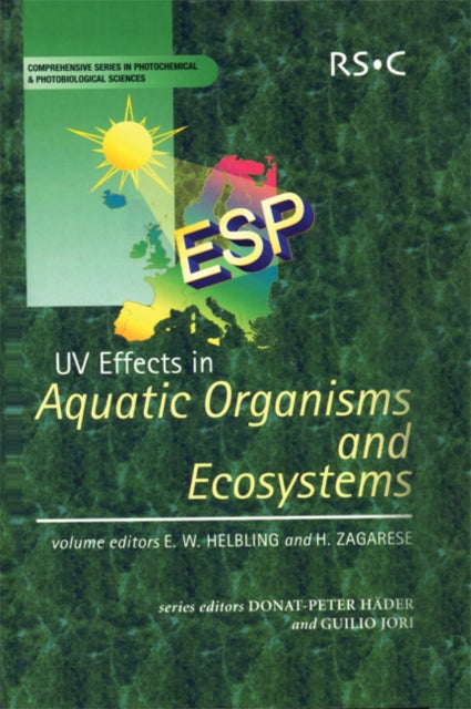 Book cover of: UV Effects in Aquatic Organisms and Ecosystems