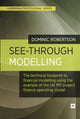 Book cover of: See-Through Modelling. By: Dominic Robertson