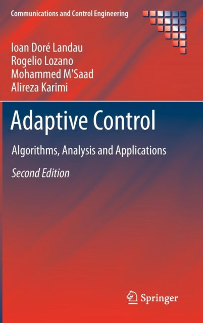 Book cover of: Adaptive Control. By: Ioan Doré Landau