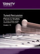 Book cover of: Tuned Percussion Pieces & Studies Grades 1-5. By: Trinity Guildhall