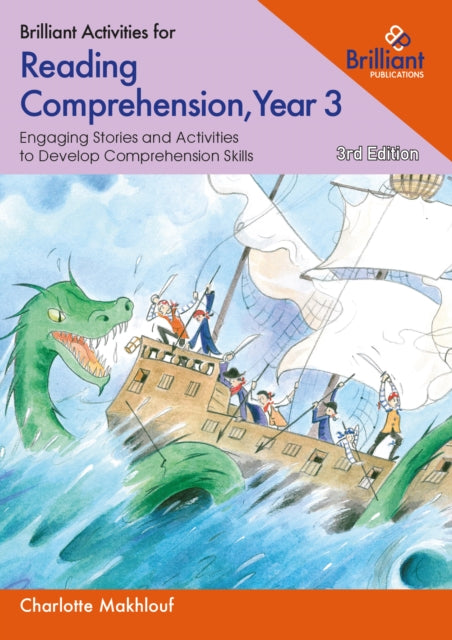 Book cover of: Brilliant Activities for Reading Comprehension, Year 3. By: Charlotte Makhlouf