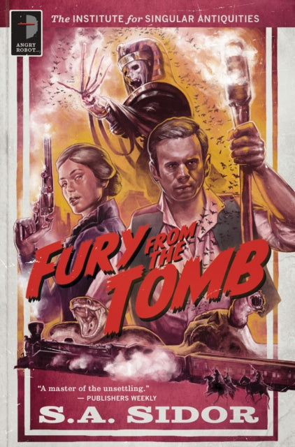 Book cover of: Fury From the Tomb. By: S. A. Sidor