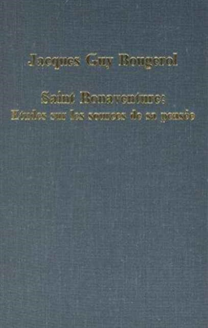 Book cover of: Saint Bonaventure