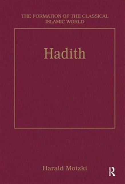 Book cover of: Hadith. By: Harald Motzki