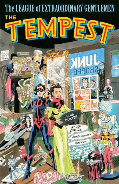 Book cover of: League of Extraordinary Gentlemen Volume 4: The Tempest. By: Alan Moore