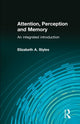 Book cover of: Attention, Perception and Memory