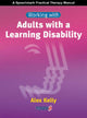Book cover of: Working with Adults with a Learning Disability. By: Alex Kelly