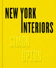 Book cover of: New York Interiors. By: Simon Upton