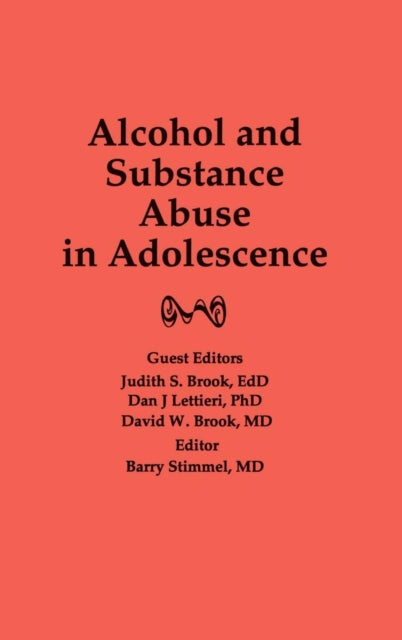 Book cover of: Alcohol and Substance Abuse in Adolescence