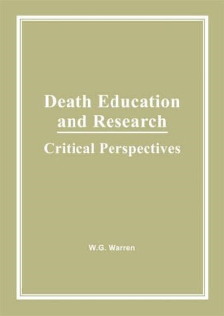Death Education and Research