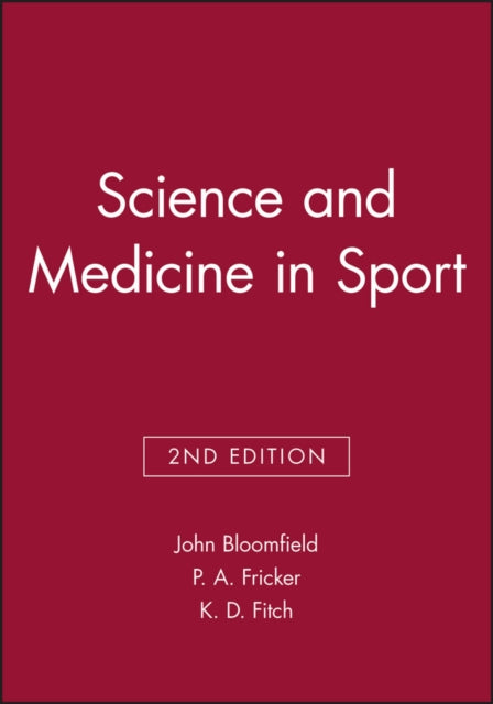 Book cover of: Science and Medicine in Sport